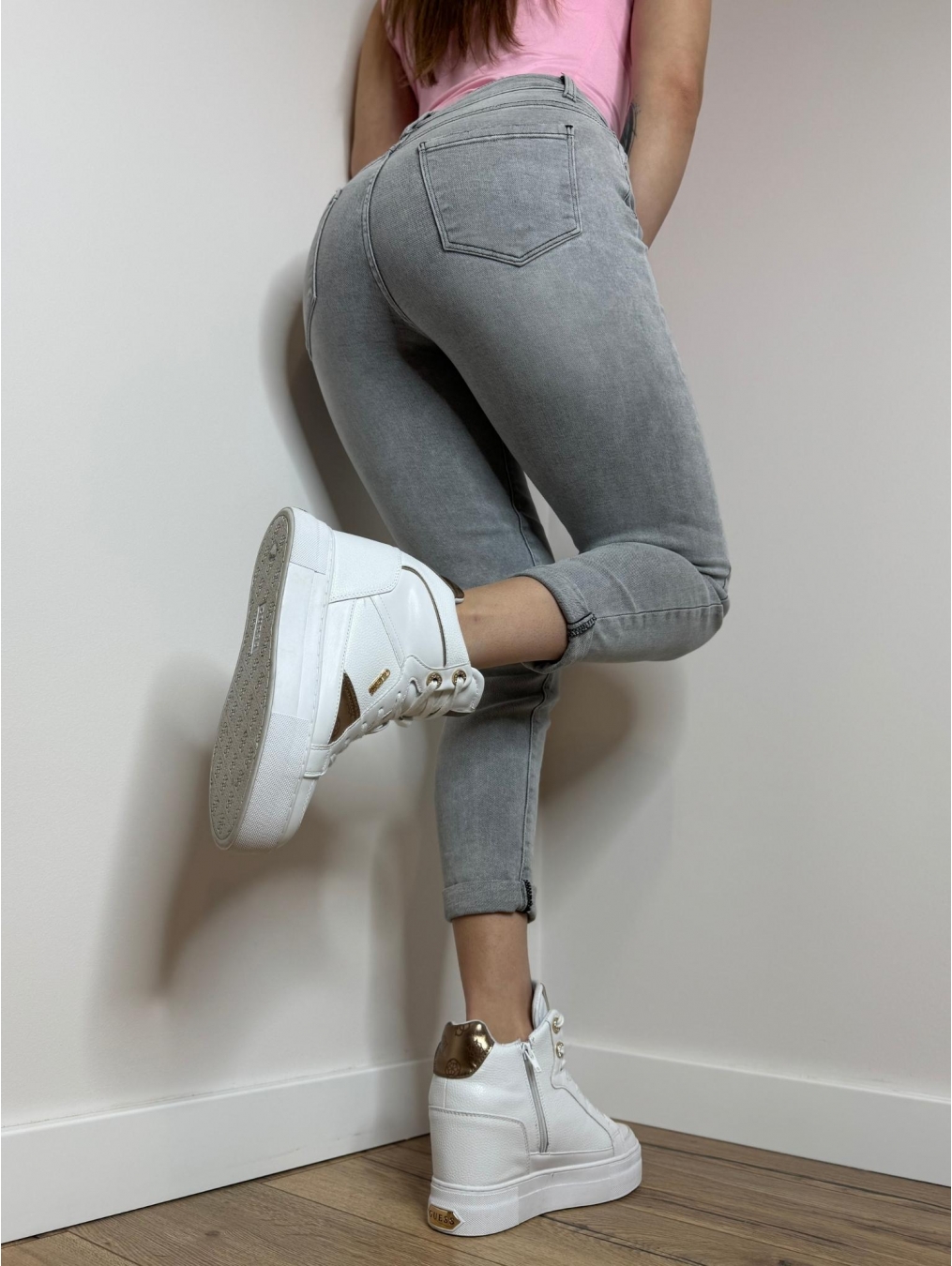 Klasyczne jeansy regular fit LX118-S