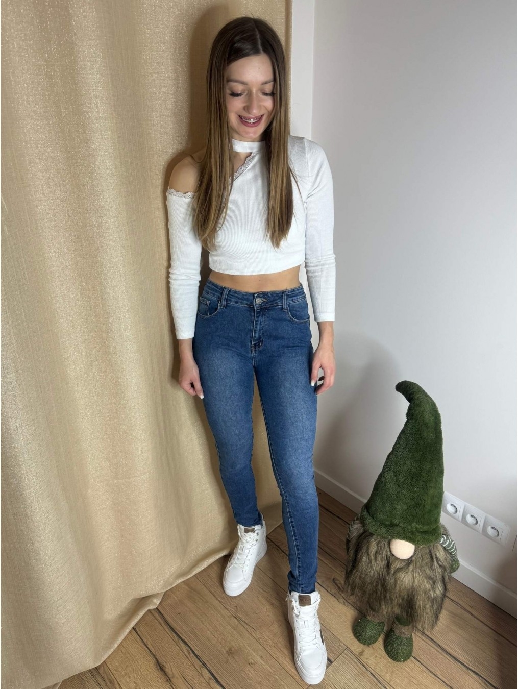 Klasyczne jeansy push-up LX128